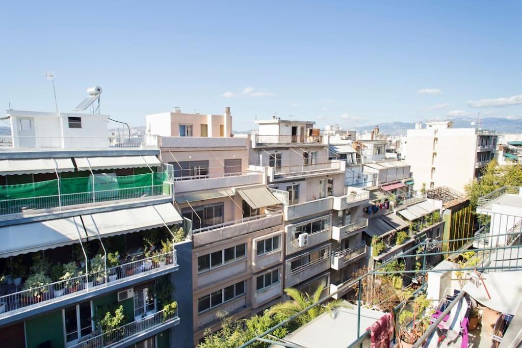 Rooftop Athens Central Studio Exteriör bild
